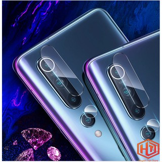 Kính cường lực Camera Xiaomi Mi 10 trong suốt vát 2,5D