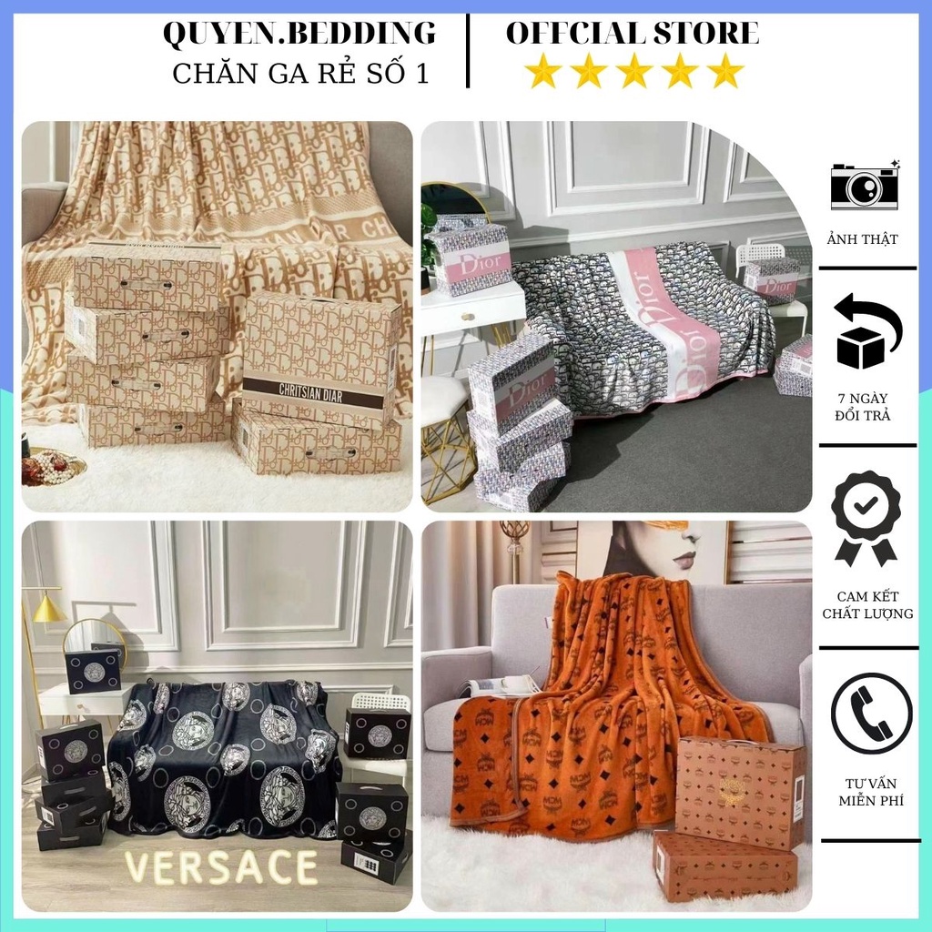 Chăn Văn Phòng, Chăn Tuyết Học Sinh,  Mền Thương hiệu Nhập Khẩu Cao Cấp Mềm Mịn Hộp Đựng Sang Trọng Kích Thước 1m5 x 2m