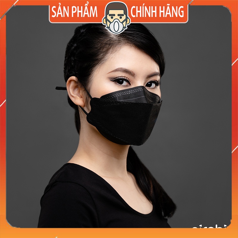 Khẩu Trang 4D KF94 Hàn Quốc Chống Bụi Mịn Và Kháng Khuẩn