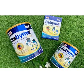 sữa bột babyme số 1 cho bé từ 0-12 tháng tuổi (400g)