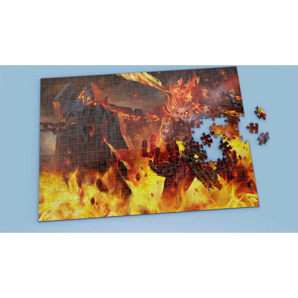 League of Legends Tranh ghép hình WUKONG - Mẫu 1 - Nhận in theo yêu cầu