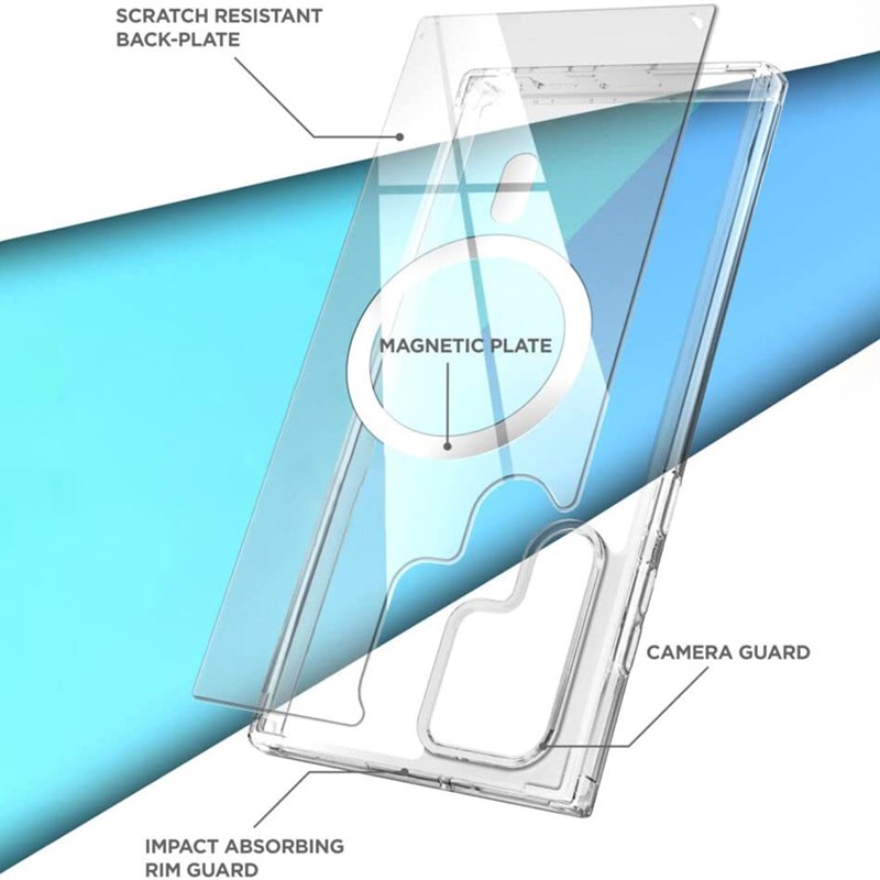 Ốp Điện Thoại Kèm Ngăn Đựng Thẻ Khóa Nam Châm Cho Samsung S22 S20 S21 FE Plus Note 20 Ultra