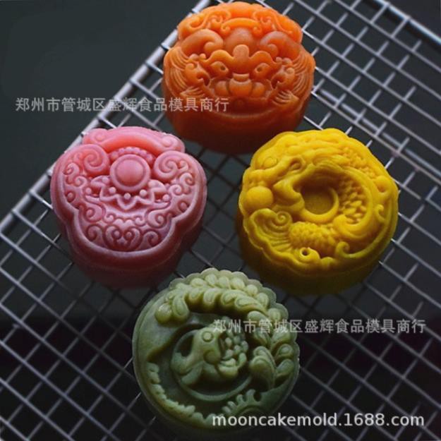 Khuôn làm bánh trung thu mẫu mới 20 bộ (M0103)