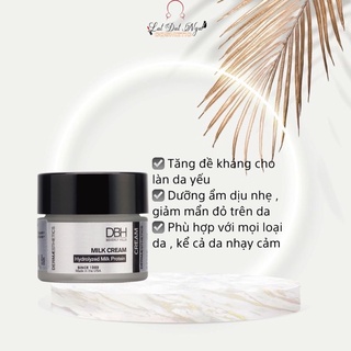 Kem Dưỡng Ẩm dịu nhẹ , tăng đề kháng cho da DBH Milk Cream