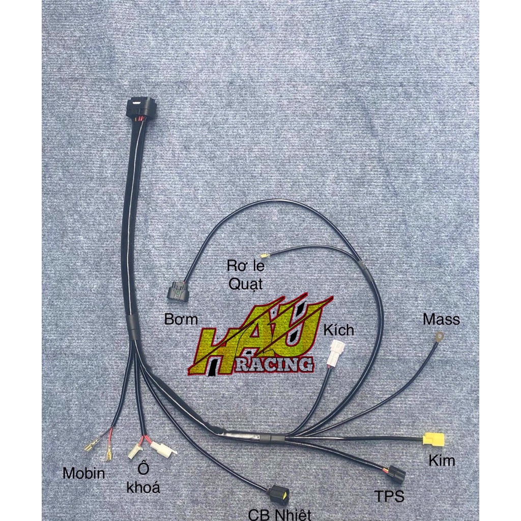BỘ DÂY ĐIỆN LÊN FI CHO EXCITR135  SỬ DỤNG DỤNG ECU EXCITER150-HAURACINGSHOP