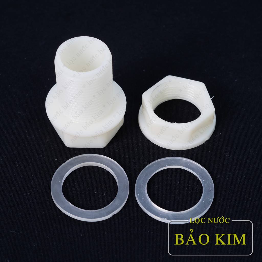 Ốc nhựa ép lắp bồn phi nước 21,27