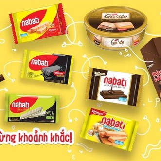 Gói 52g - Bánh kem xốp Nabati đủ vị