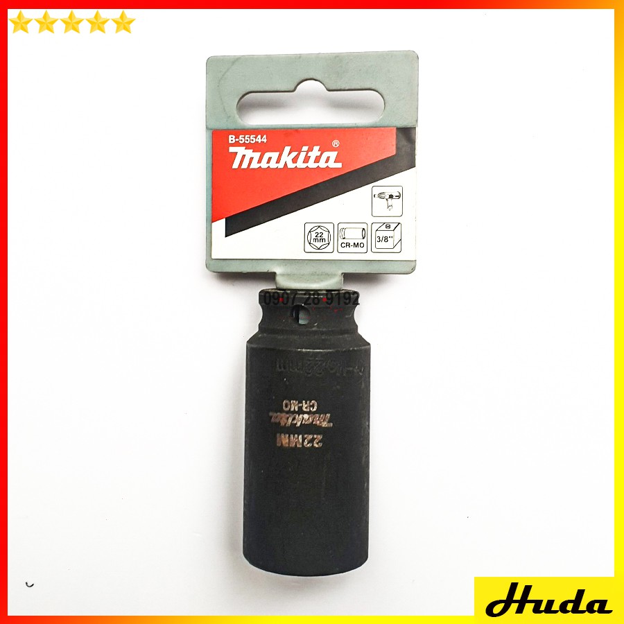 Đầu tuýp 3/8 MAKITA 22mm B-55544