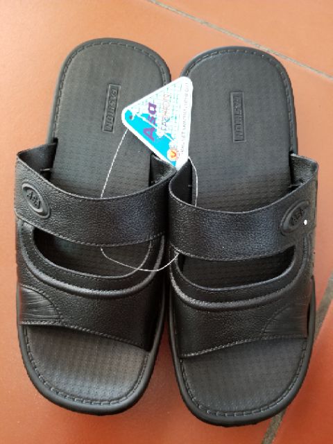 Dép Asia nam siêu nhẹ giả da