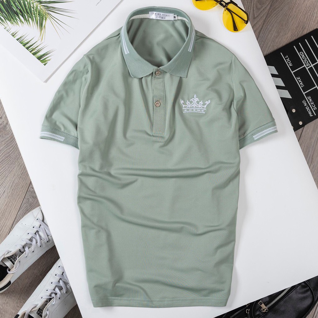 Áo polo nam FREESHIP áo thun có cổ thấm hút mồ hôi, áo cổ bẻ nam nhiều màu sắc 3 size M/L/XL PL01