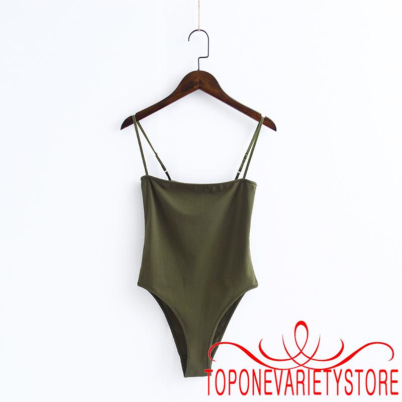 Jumpsuit Hai Dây Màu Trơn Thời Trang Cho Nữ | BigBuy360 - bigbuy360.vn