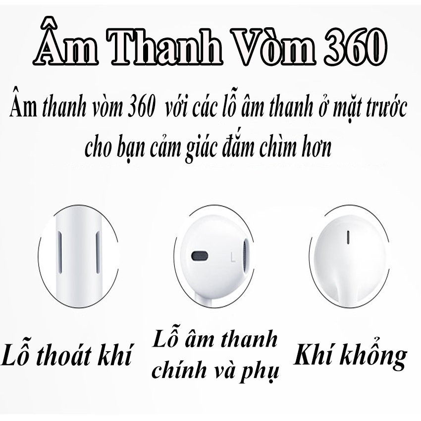 Tai Nghe Dây Nhét Tai,Chống Ồn Có Micro Và Điều Khiển Âm Lượng Leon_Official