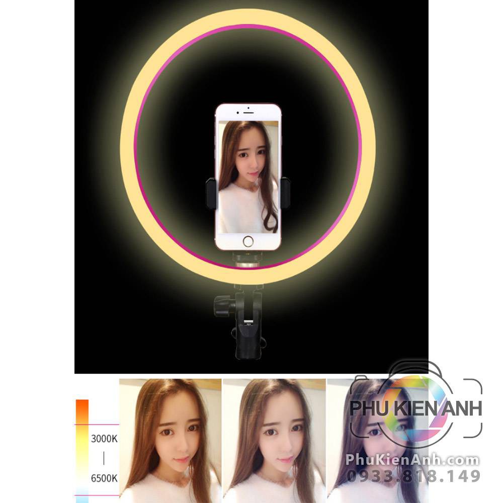 Đèn led ring 40cm Tianrui đa năng nhiều quà tặng kèm