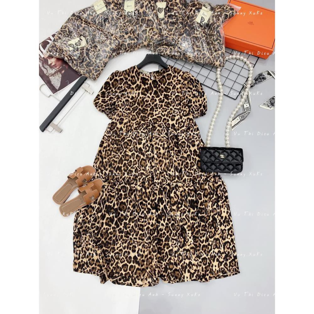 Đầm Nữ Váy Báo Tay Bồng Siêu Xinh Chất Thô Cực Đẹp  Hàng Cao Cấp Thời Trang Xuân Hè Sang Trọng Cho Phái Nữ. | BigBuy360 - bigbuy360.vn