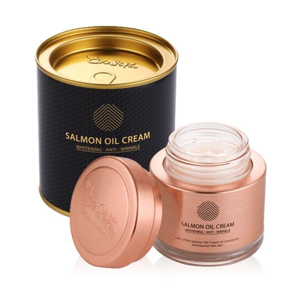 Moleeshop KEM DƯỠNG TRẮNG DA Và Chống Lão Hóa Chiết Xuất Cá Hồi Salmon oil cream cao cấp CHUẨN HÀN