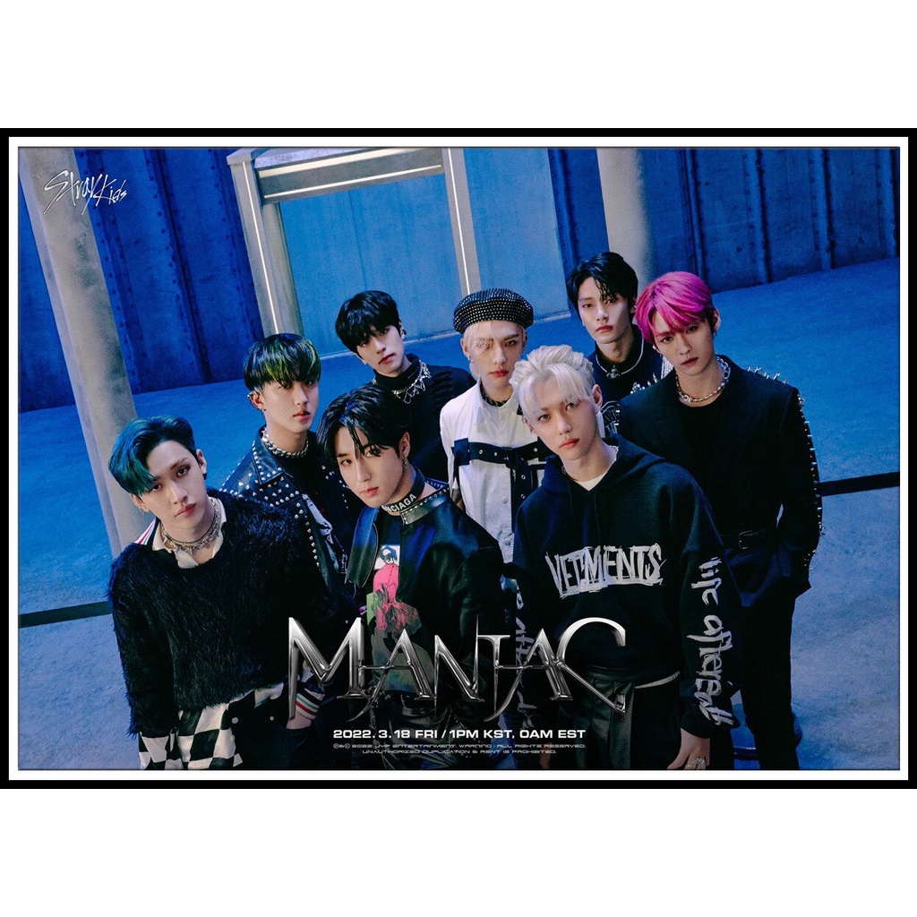Poster Nhóm Nhạc Stray Kids KPOP Stray Kids Mới Chất Lượng Cao