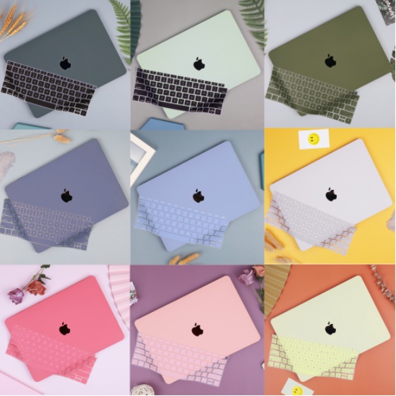 Vỏ bọc máy tính bằng nhựa cứng khoét rỗng Logo cho Apple Macbook Air 13 M1 Pro 13.3 15 16 Keyboard Cover A1466 A1369 A1932 A2179 A2337 A1706 A1989 A2159 A1708 A2289 A2251 A2338 A1707 A1990 A2141