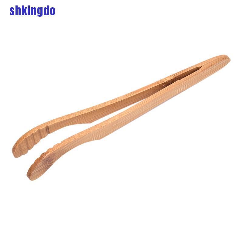 Kẹp gắp trà bằng gỗ tre tiện dụng