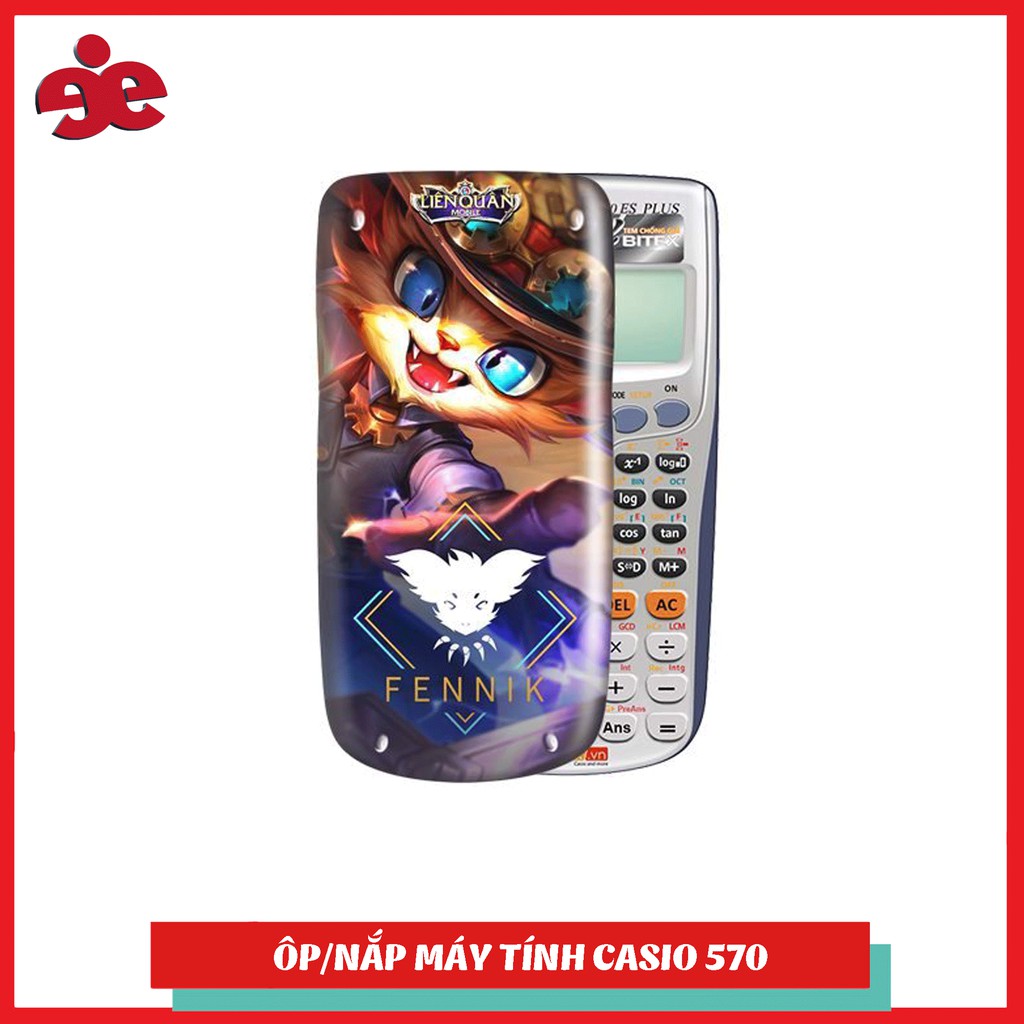 ỐP NẮP MÁY TÍNH CASIO FX 580VNX - GAME LIÊN QUÂN 008