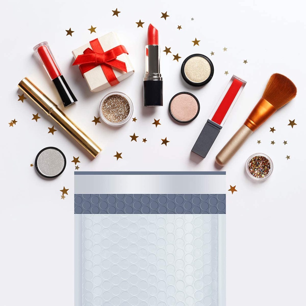 Bộ 10 Túi Bong Bóng Poly Có Đệm Chống Sốc Dùng Đựng Phong Bì DIY