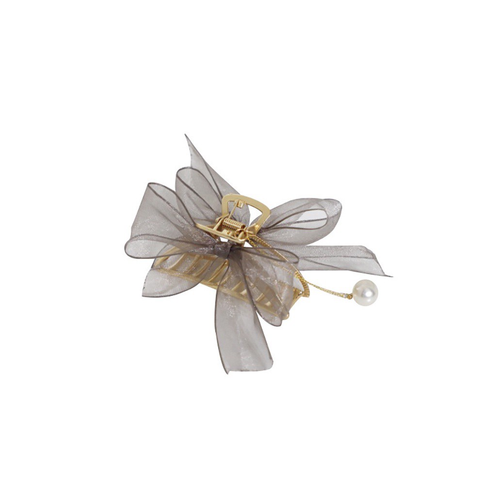 Kẹp Tóc Hình Nơ Ren Nhiều Màu Thời Trang Hàn Quốc Cho Nữ