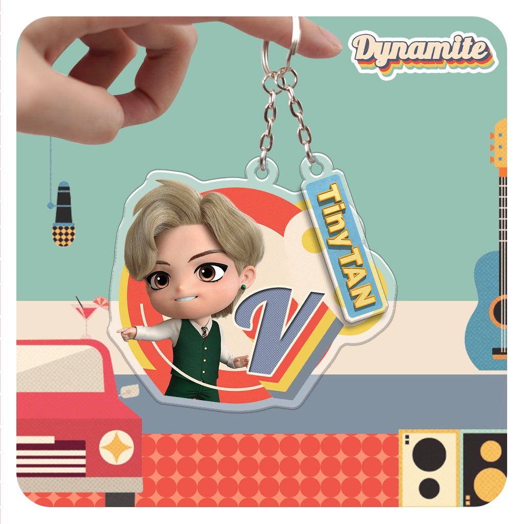 Móc khóa KPOP BTS Bangtan Boys Dynamite
