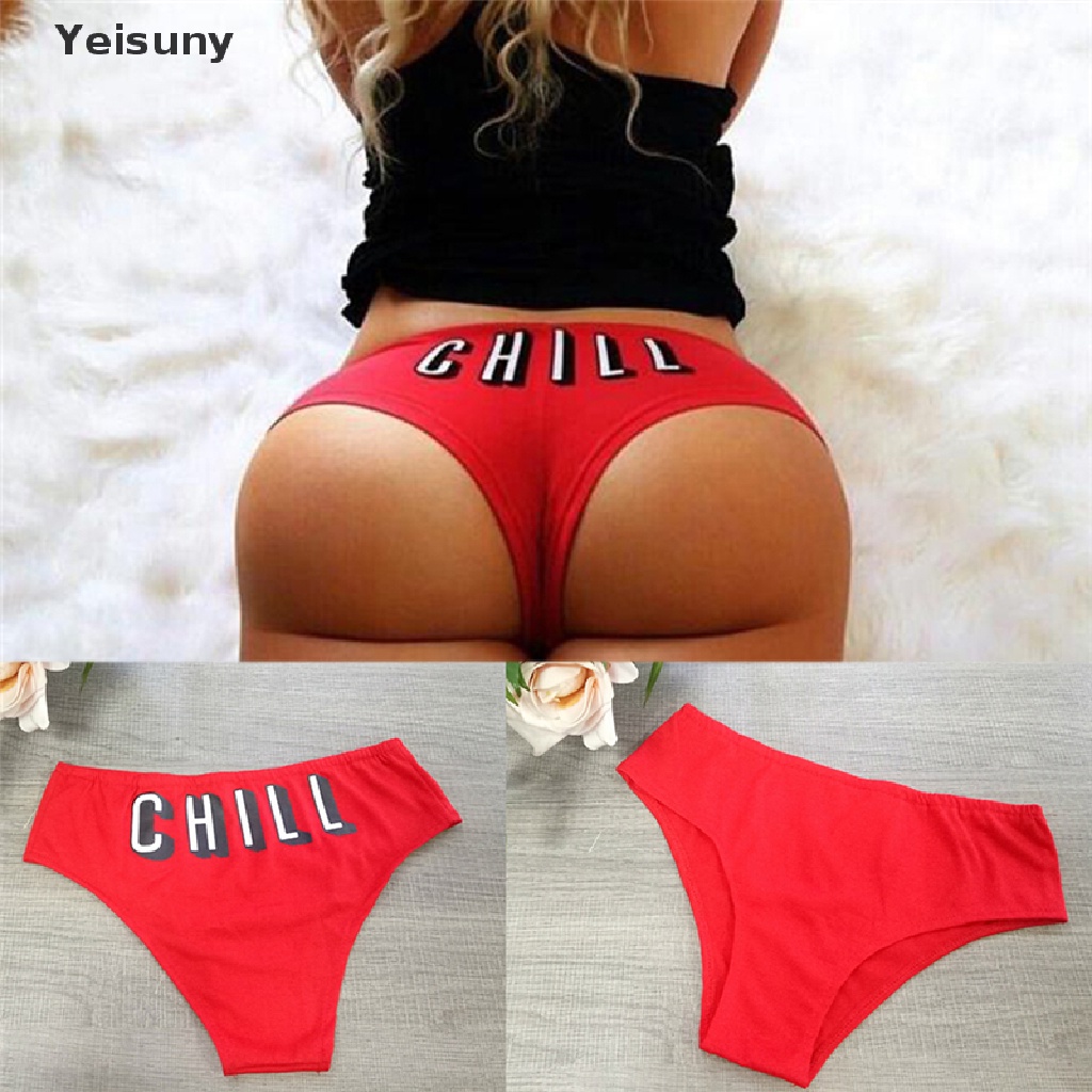 Quần lót lọt khe in họa tiết gợi cảm cho nữ | BigBuy360 - bigbuy360.vn