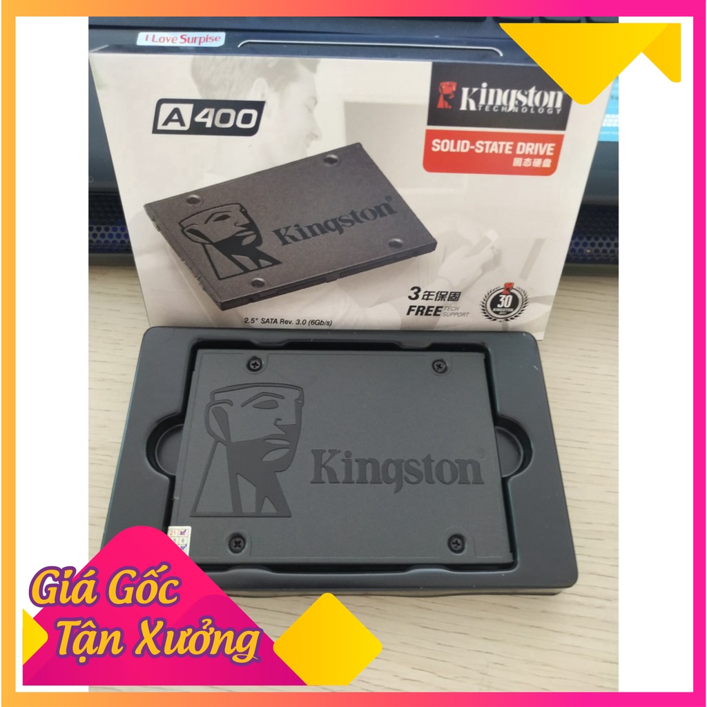 Ổ Cứng SSD KINGSTON 120GB A400 hàng mới bảo hành 36 tháng - MFT93