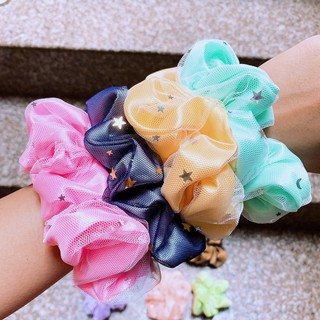 Dây Cột Tóc Vải Scrunchies Lụa (ĐỦ MÀU)