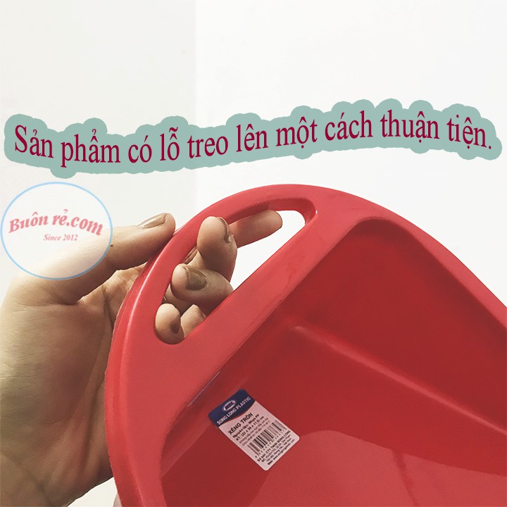 Xẻng Hót Rác Tròn Nhựa tiện ích Song Long 01157 Buôn Rẻ