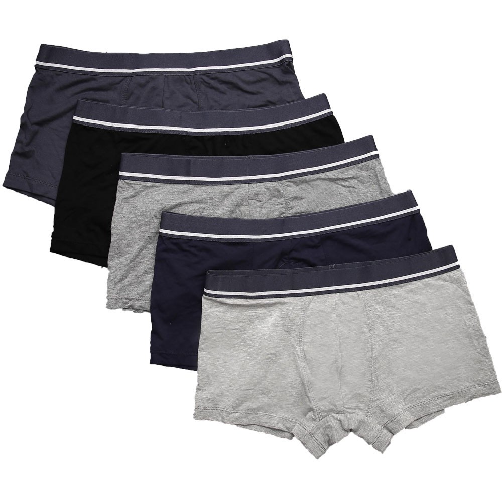 Quần lót Boxer nam cotton 2 chiều cao cấp Gabo Fashion màu ngẫu nhiên QBX