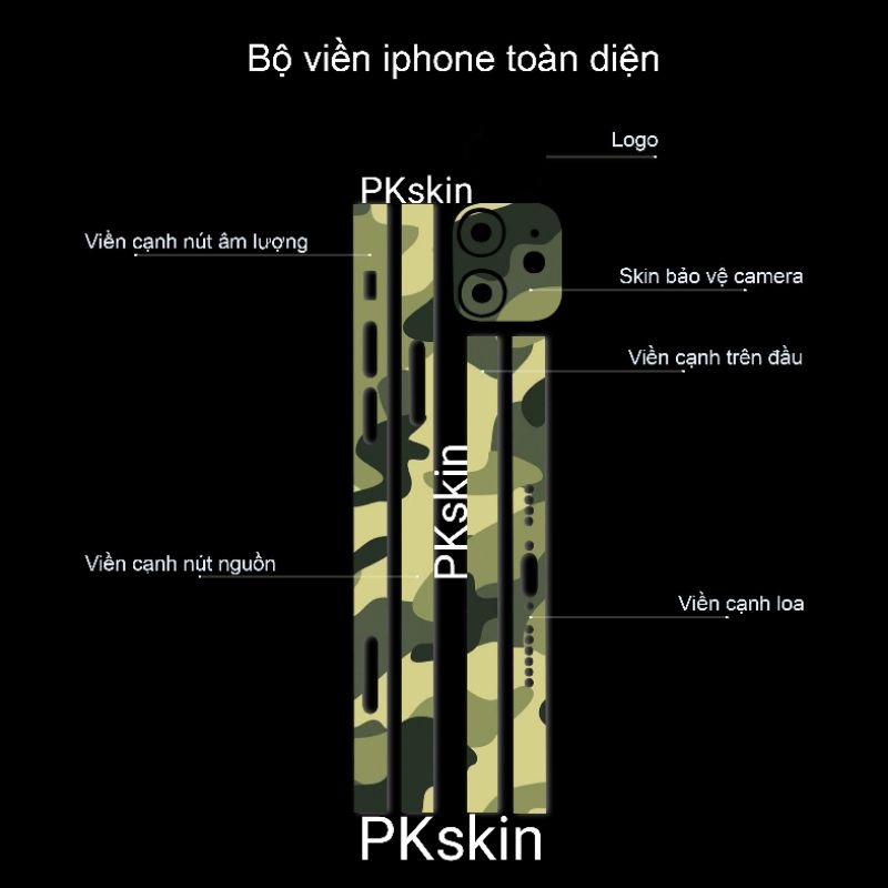 Miếng dán skin 3m viền in hình cho iPhone 13, 13 pro, 13 pro max, 13 mini theo yêu cầu(bộ 1), 14 pro max, 14 pro, 14 plu