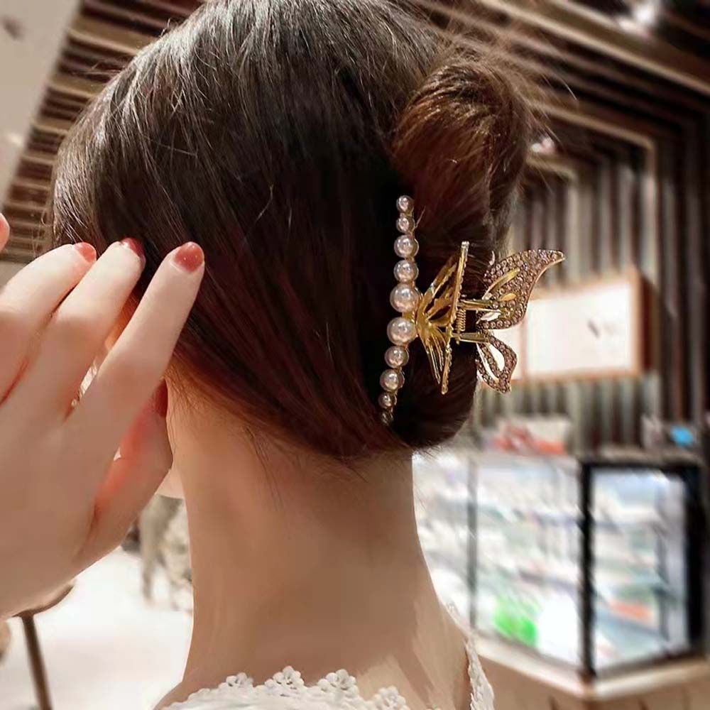 Kẹp tóc hình bướm phong cách Hàn Quốc sang trọng dành cho nữ