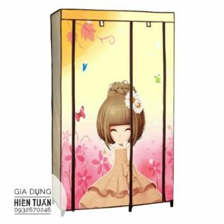 TỦ VẢI THANH LONG 1M MẪU 3D