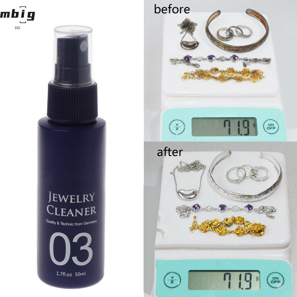 Nước Tẩy Trang Làm Sạch Trang Sức Kim Cương Vàng / Bạc