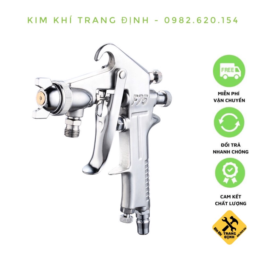 Súng phun sơn HD F75 (bình 400cc) chính hãng