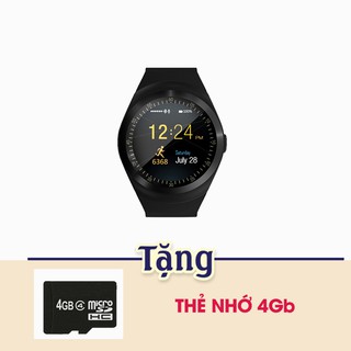 TẶNG THẺ NHỚ 4Gb khi mua Đồng hồ thông minh cảm ứng (SY1 màu Đen).