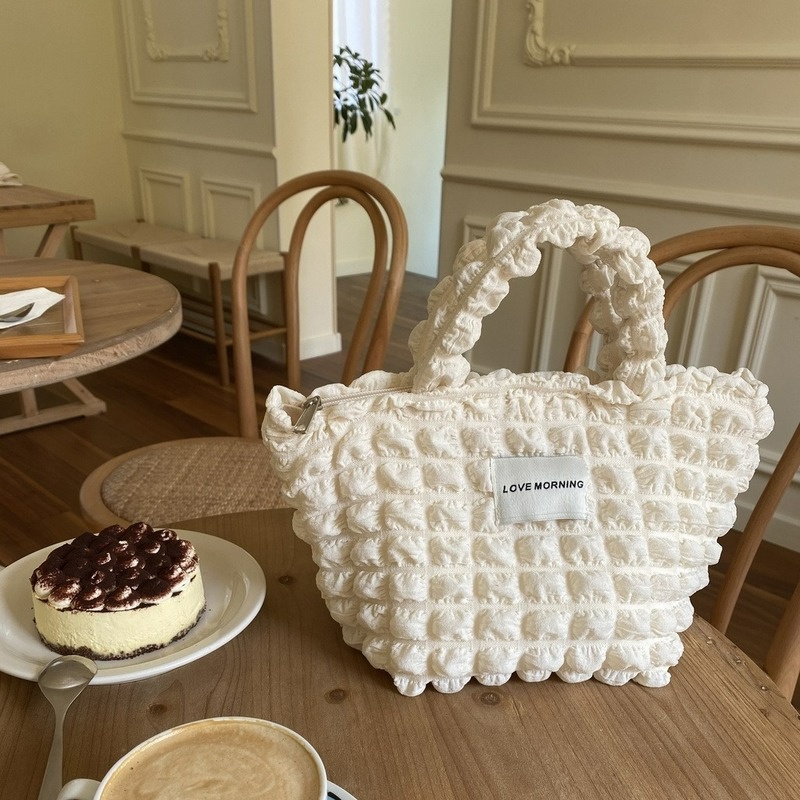 Túi Xách Mua Sắm Đeo Vai Hình Trụ In Họa Tiết Hoa Phong Cách Nhật Bản Hàn Quốc Hàng Mới Dành Cho Bạn Gái 2022