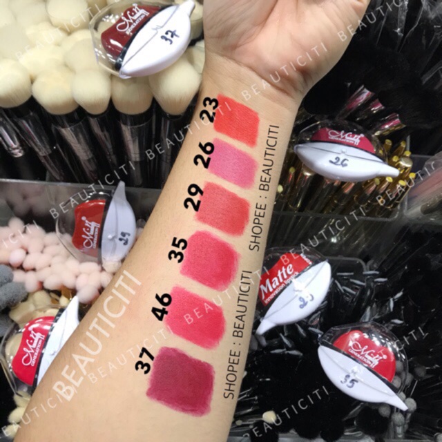 SON BẶM MÔI LÌ MENOW MATTE INNOVATION LIPSTICK