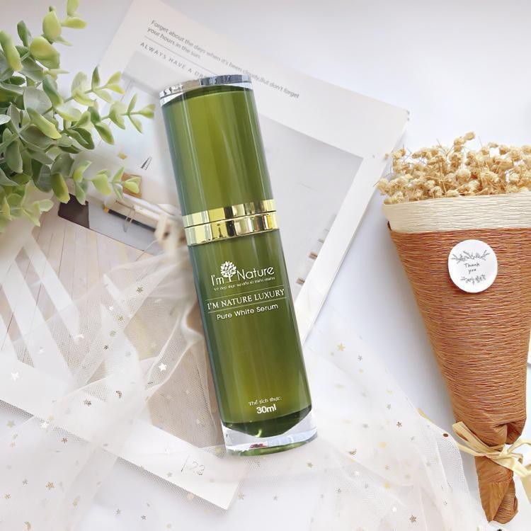 Trọn Bộ Kem Nám Và Tàn Nhang Dưỡng Trắng Da Cao Cấp I'm Nature - An Toàn Cho Cả Mẹ Bầu Và Sau Sinh