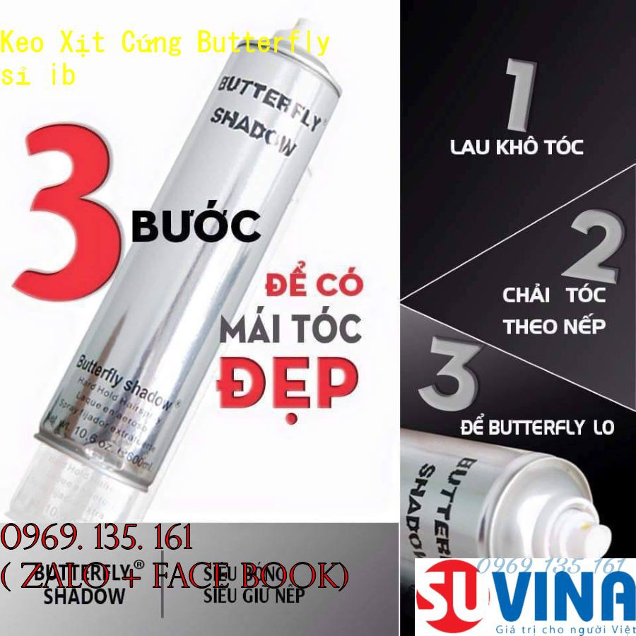 Keo Xịt Cứng Butterfly