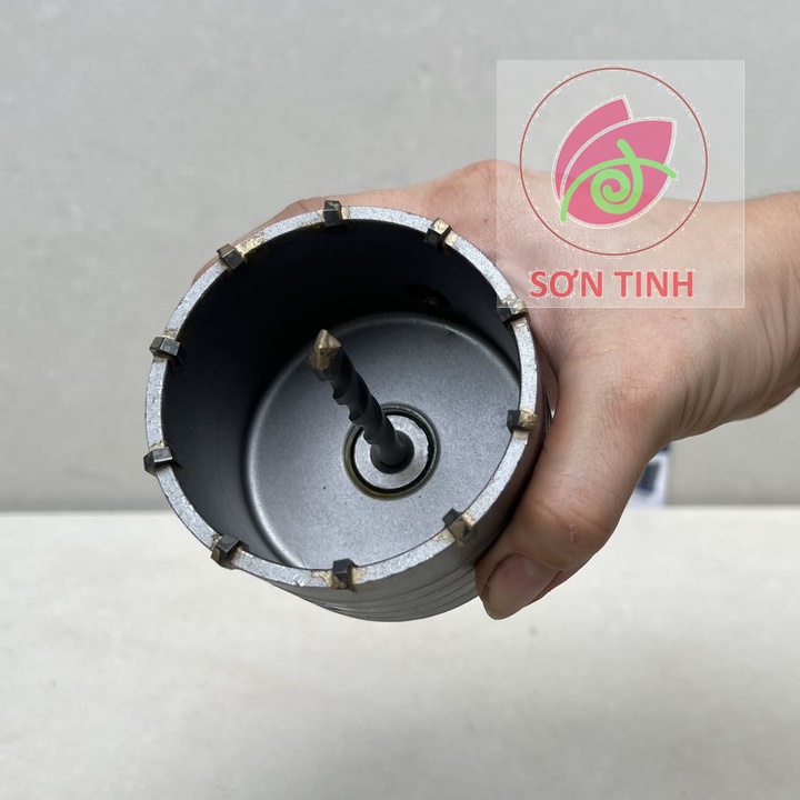 TOLSEN Mũi khoan lỗ khoét lỗ tường bê tông 80mm Hole Saw 75894