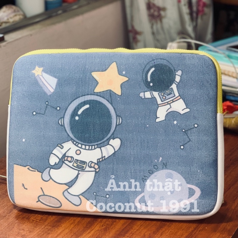 Túi đựng laptop , macbook chống sốc tuyệt đối-Nhà du hành vũ trụ - Túi chống sốc laptop Plush siêu êm