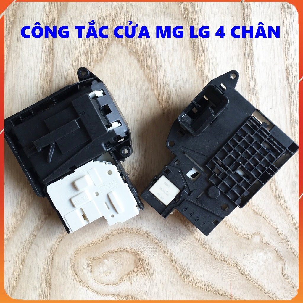 Công tắc cửa máy giặt LG - Khóa cửa máy giặt LG inverter bốn chân