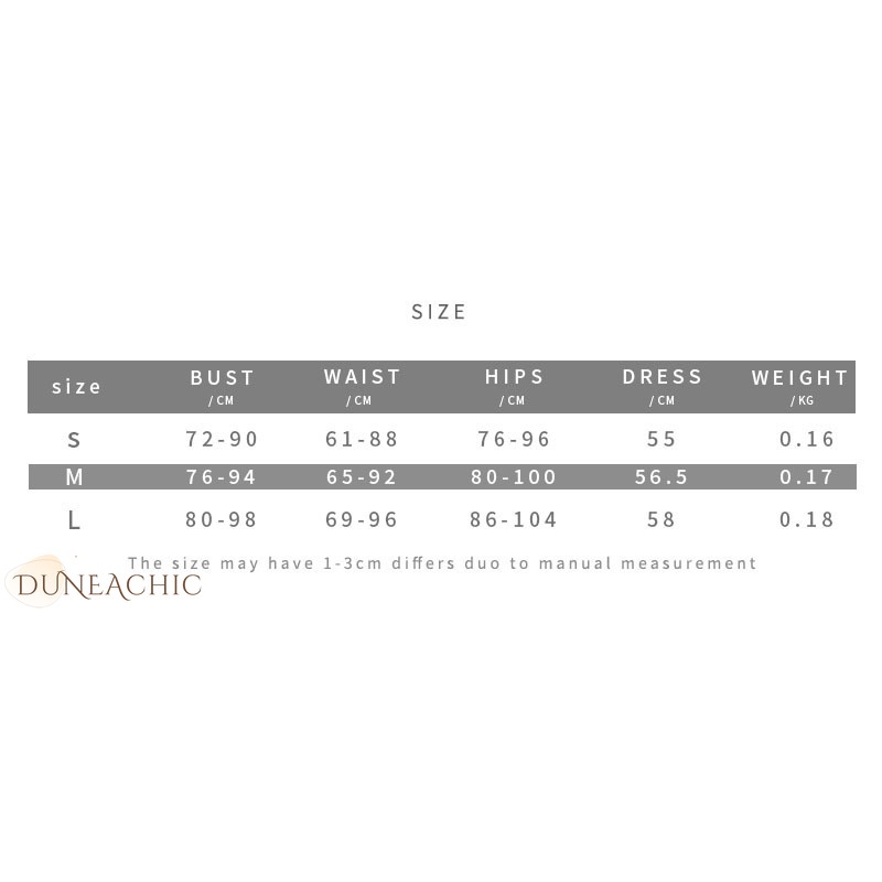 DUNEA Đầm Hai Dây Hở Lưng Phối Lưới Thời Trang Cho Nữ