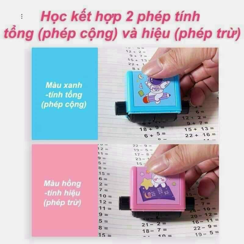 Máy in con lăn tạo phét tính cho bé.