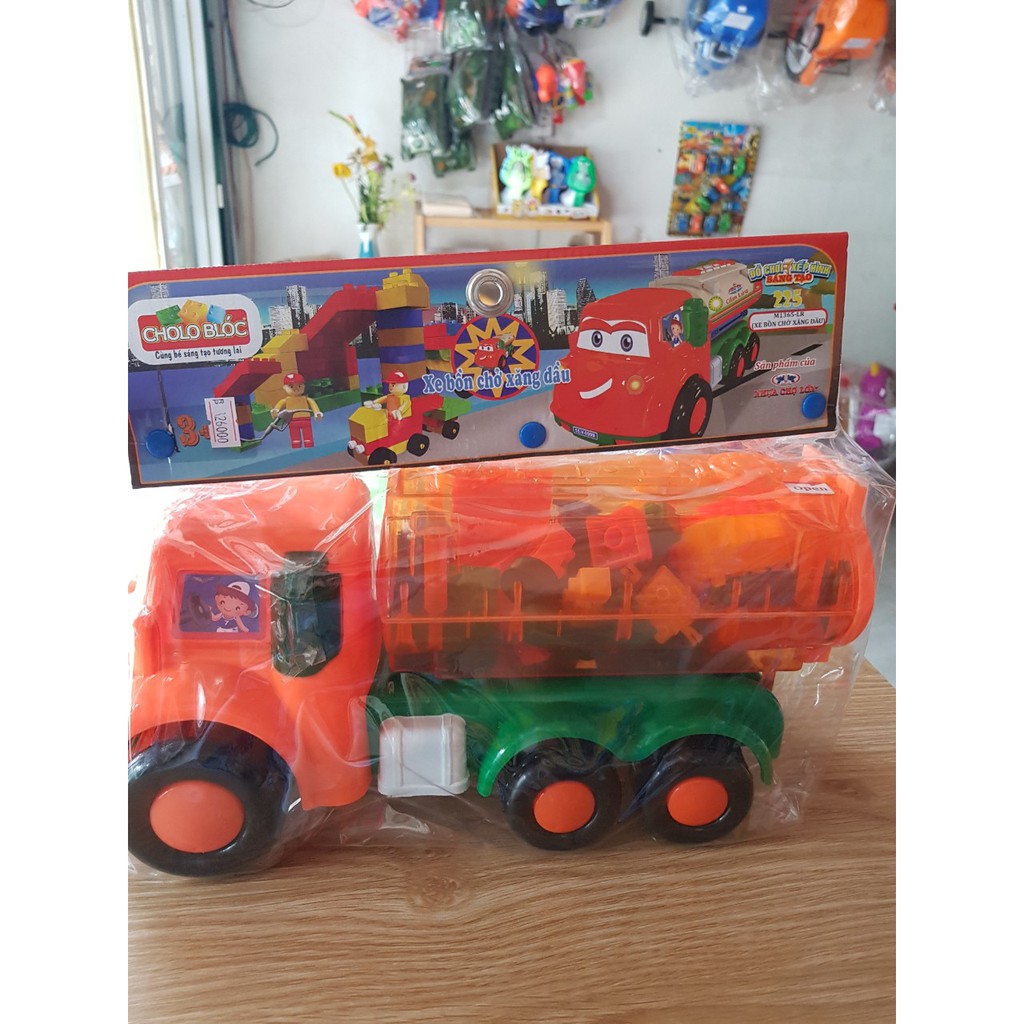 Xe bồn chứa bộ lắp ráp