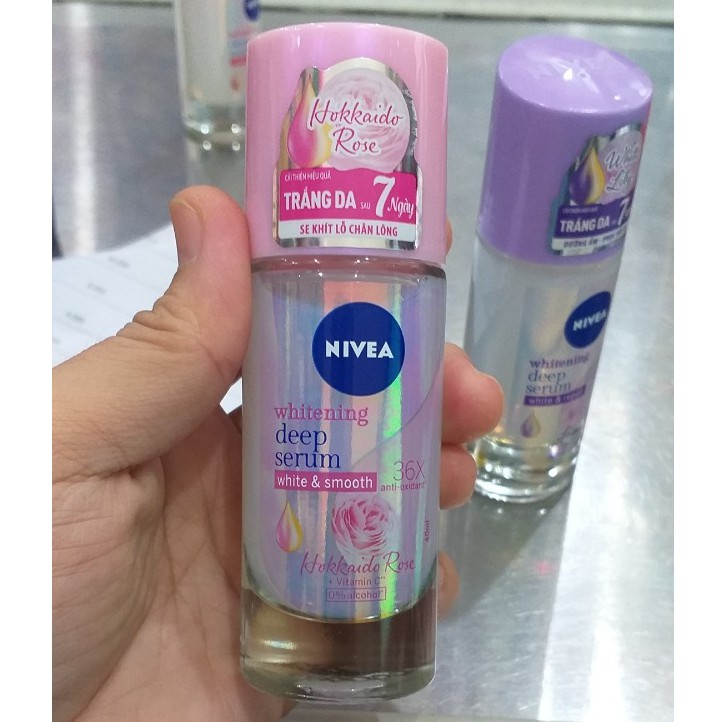 LĂN KHỬ MÙI SERUM NIVEA CHAI 40ML