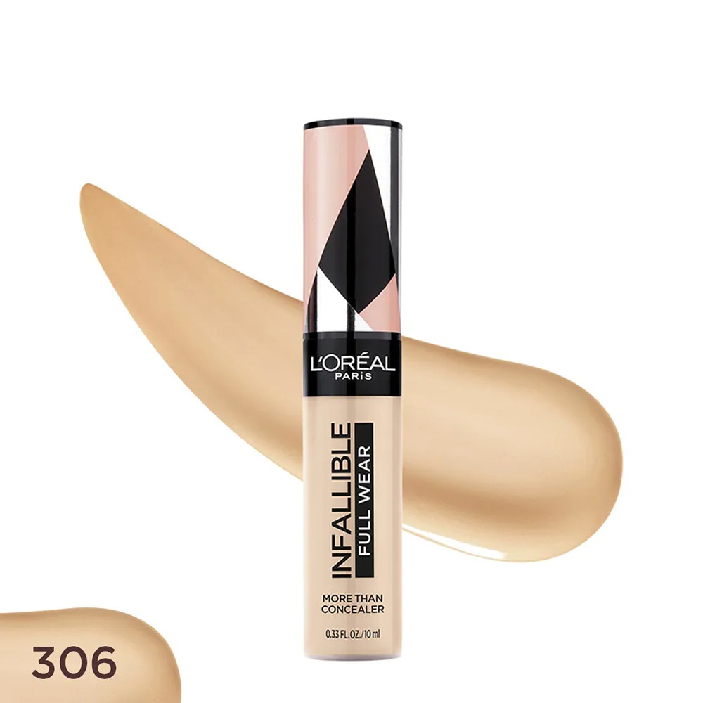 Kem Che Khuyết Điểm L'Oreal Màu Trung Bình Sáng 306 Nude Beige 10ml