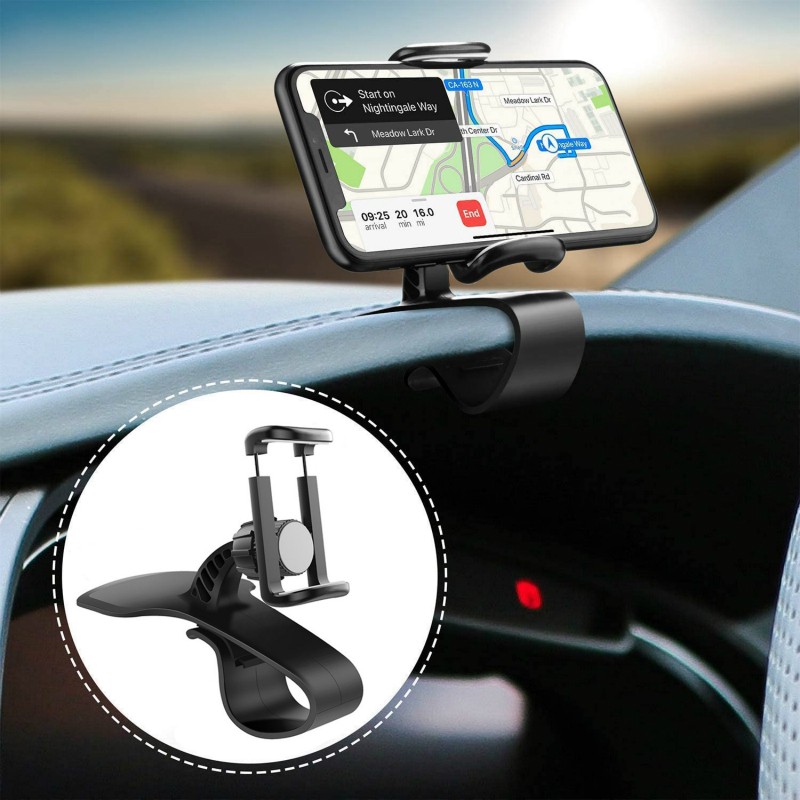 Giá đỡ điện thoại Ankndo 4.0-6.5&quot; xoay 360 độ tiện dụng cho xe hơi